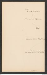 k.k. naturhistorisches Hofmuseum, Intendanzakten 1885-1896 (Hauer), Aktenzahl Z.222/1893, Seite 46